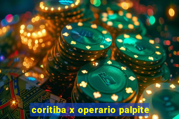 coritiba x operario palpite